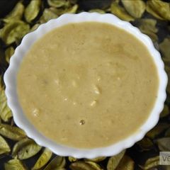 A picture of Brown rice rasiao kheer (pudding) recipe.