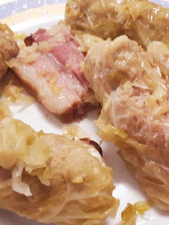 Una foto de Sarmale, rollitos de col rellenos de carne