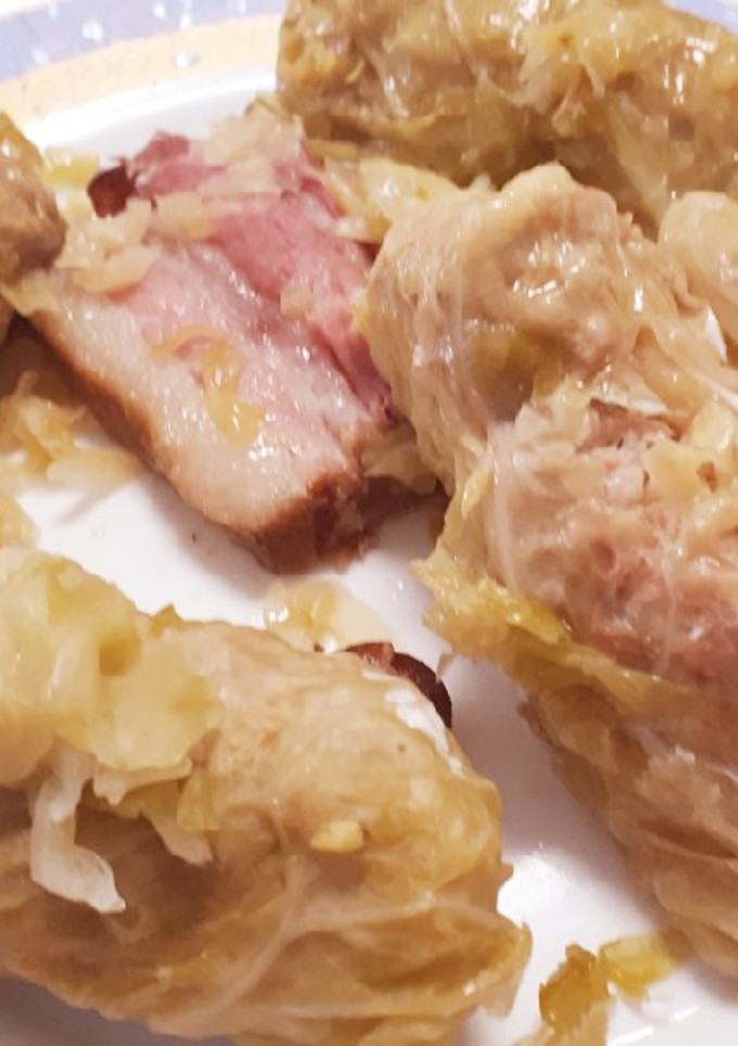 Una foto de Sarmale, rollitos de col rellenos de carne