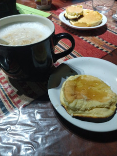 Una foto de Soufflé hotcakes (hotcake japonés)