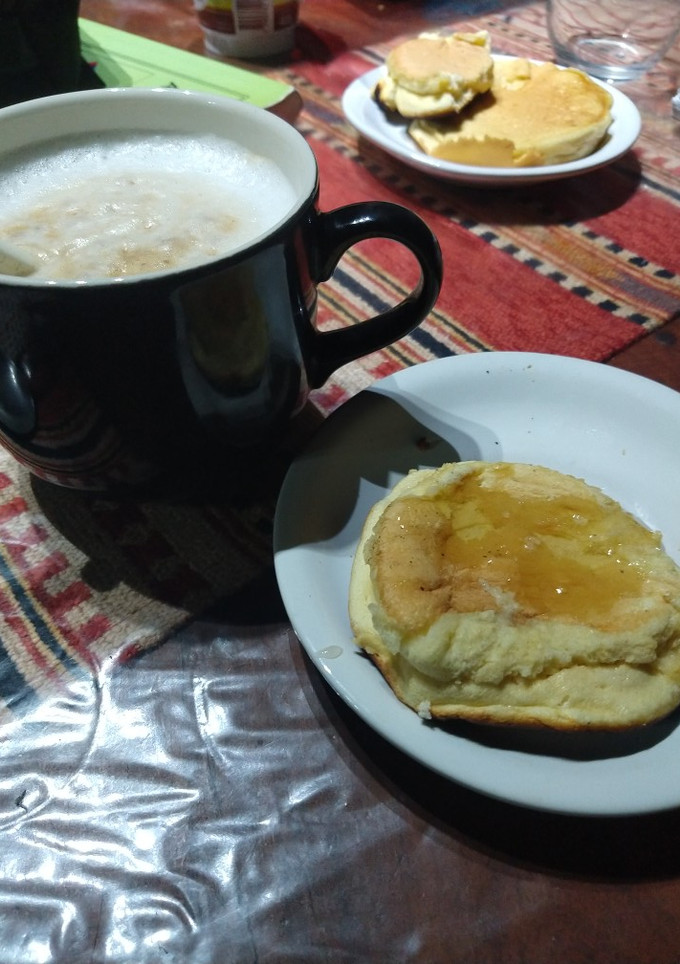 Una foto de Soufflé hotcakes (hotcake japonés)