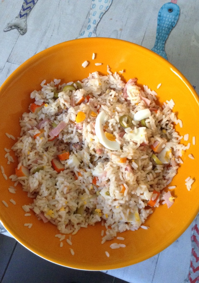 Una foto de Ensalada de arroz