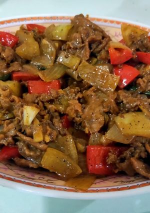 Foto resep Sapi Lada Hitam