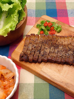 生菜包鹹豬肉 ♥ 變變鹹豬肉 4 的食譜成品照片