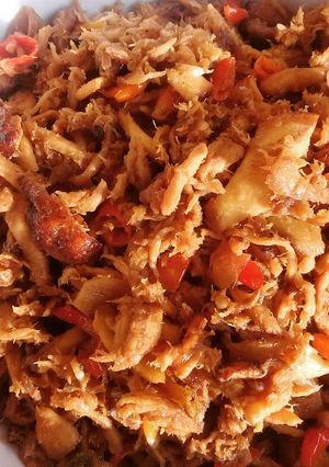 Foto resep Ikan Pari Suwir Pedas