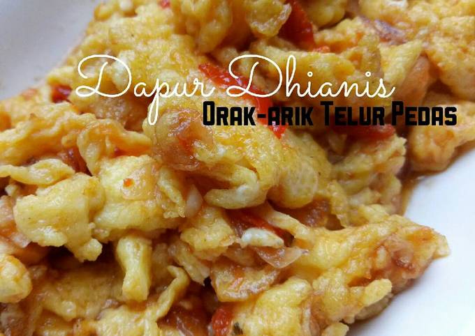 Resep Orak arik telur pedas menu praktis Anti Gagal