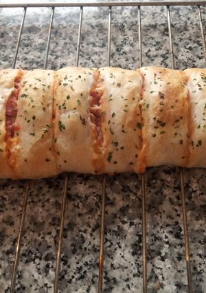 Foto principal de Pizza de hojaldre enrollada
