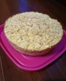 Torta húmeda de manzana y coco. Sin harina refinada, sin azúcar
