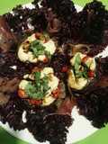 Portobellos caprese
