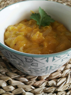 Una foto de Salsa de mango al curry