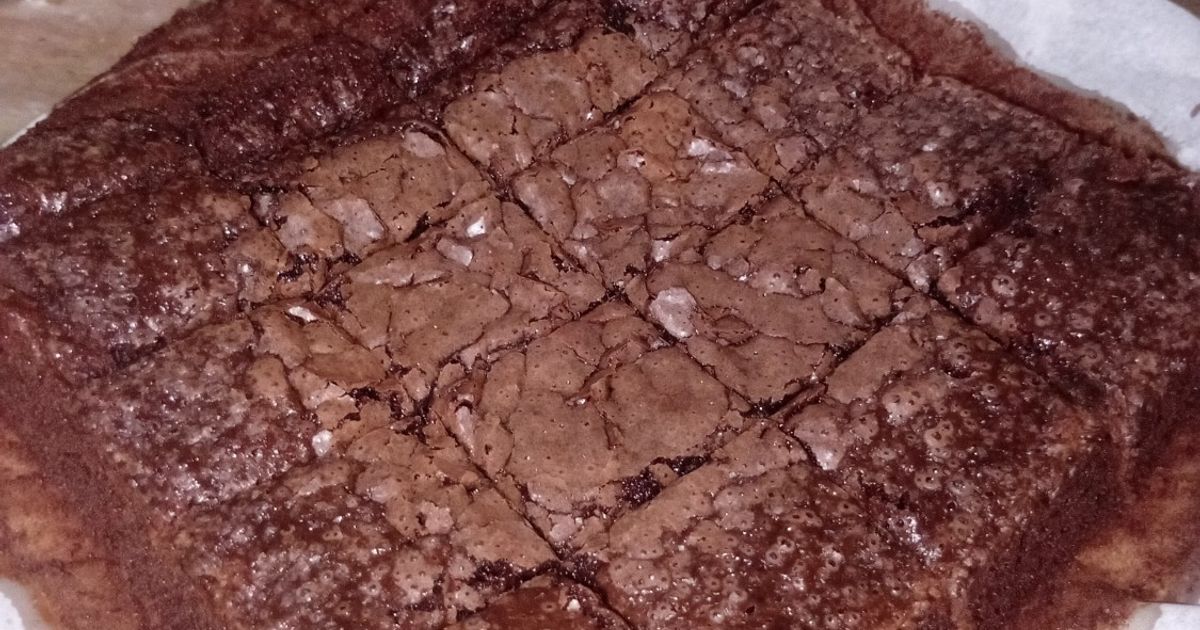 #118.Fuggi brownis shiny crust