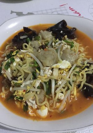 Foto resep Indomie kuah pedas