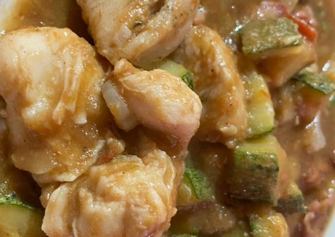 Fajitas de Pollo con Calabazas en Salsa Verde Receta de Charly Yarce-  Cookpad