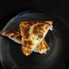 A picture of No bread sandwich.