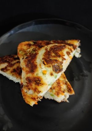 A picture of No bread sandwich.