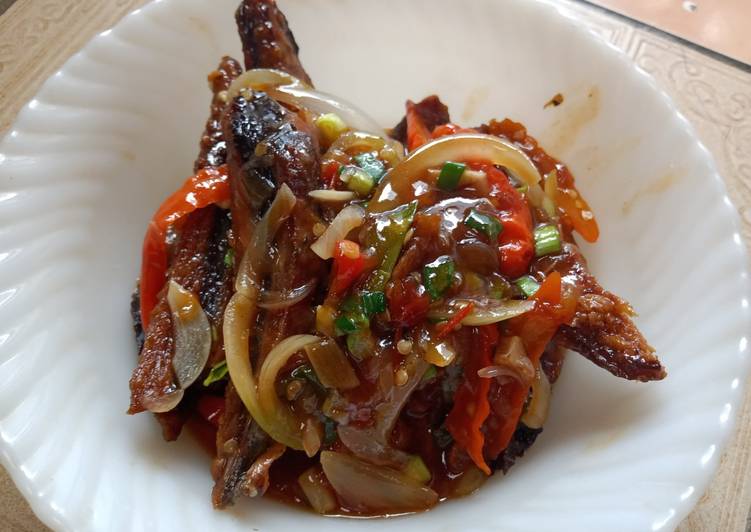 Cara buat Ikan Tongkol Saus Padang yang nikmat Untuk Jualan