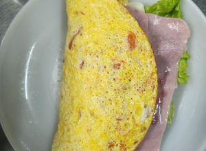 Una foto de Omelette premium