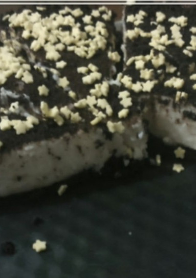 Una foto de Tarta de galletas oreo