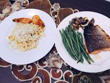 Spageti seafood n tuna bakar home made