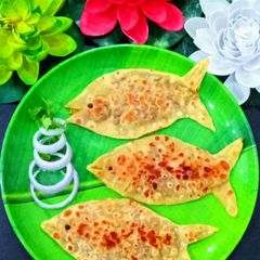 A picture of Fish Paratha.