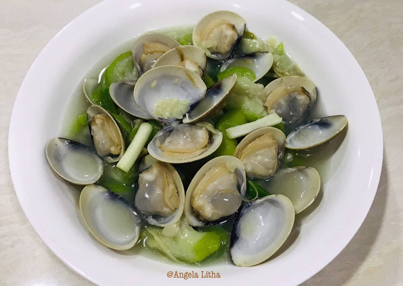 Tumis gambas & kerang