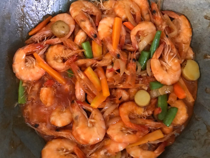 Bagaimana Membuat Udang asam manis Enak Terbaru