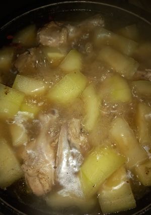 รูปของ ตุ๋นไก่มะนาวดอง