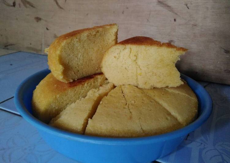 Bolu kukus paling simpel