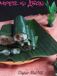 Foto resep Lemper Gulung isi Abon
