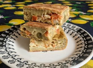 Foto de Torta de Palmito Vegana de Liquidificador