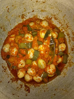 Foto resep Terong + telur puyuh balado