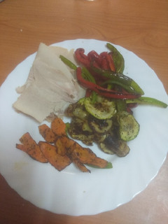 Foto principal de Parrillada de verduras con pata asada