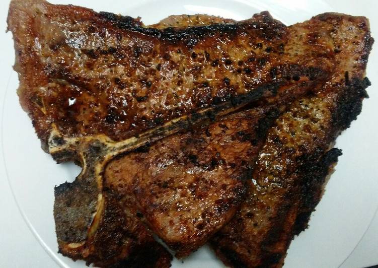 Simple Way to Make Perfect Tasty Tbone Steak