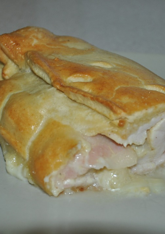 Una foto de Falso Wellington de pollo