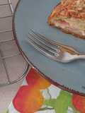 Pastel de jamón y queso