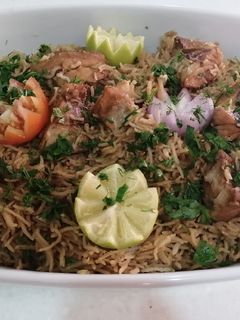 صورة لوصفة أرز صياديه بالسمك