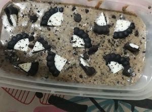 Una foto de Postre tortitas black 🤩😋💥