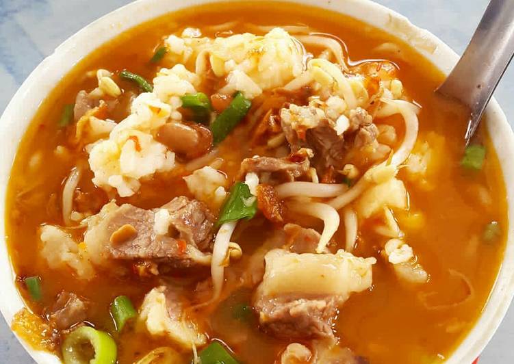 Cara Gampang Menyiapkan Soto ayam tauco yang Enak Banget