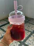 Iced Americano Blueberry Rosella