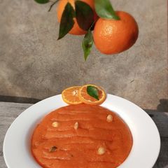 Orange Halwa🤤🍊🧡 A picture of Orange Halwa🤤🍊🧡.