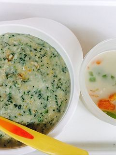 Foto resep Sup Dori Tofu+Tim Bayam Tempe- MPASI
