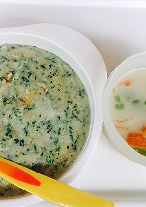 Foto resep Sup Dori Tofu+Tim Bayam Tempe- MPASI