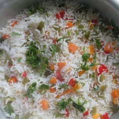 A picture of Vegetable rice.