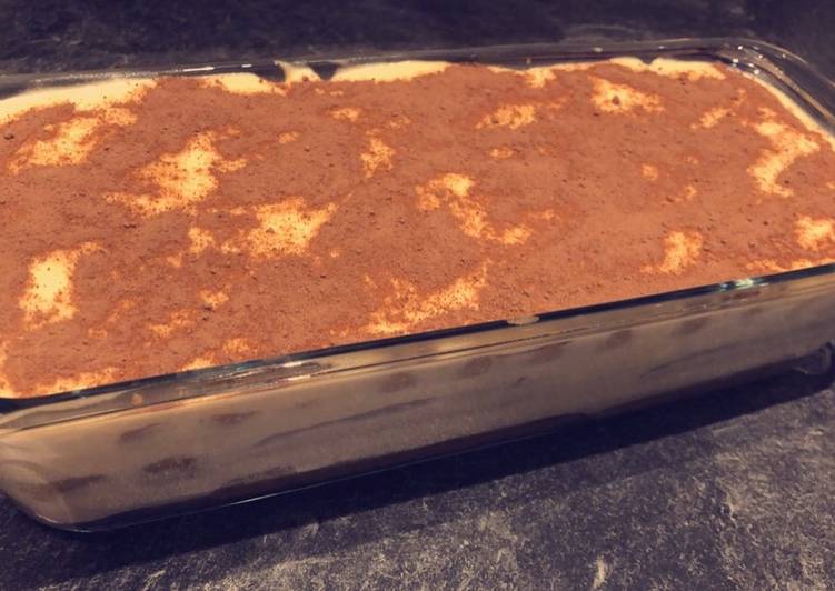 La Recette Pas à Pas Tiramisu rhum/café