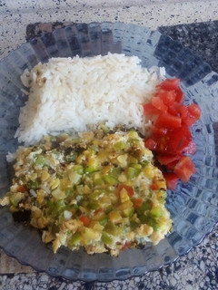 Una foto de Tortilla de zapallitos