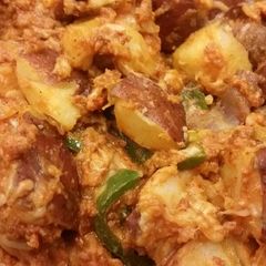 A picture of Chorizo Home Fries.