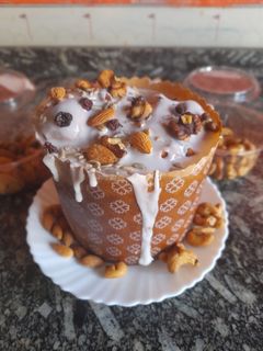 Una foto de Pan dulce con aceite