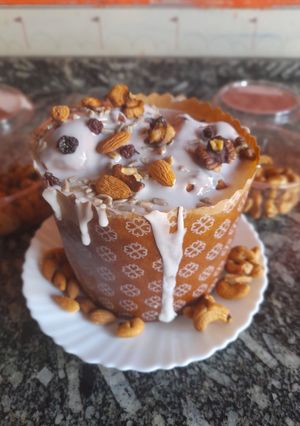 Una foto de Pan dulce con aceite