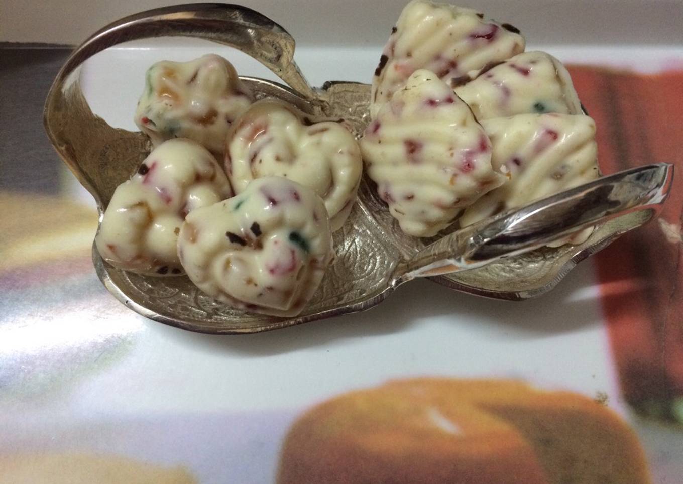 Homemade Tootti Fruitti White Chocolate