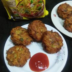 Maggi magic pattie A picture of Maggi magic pattie.